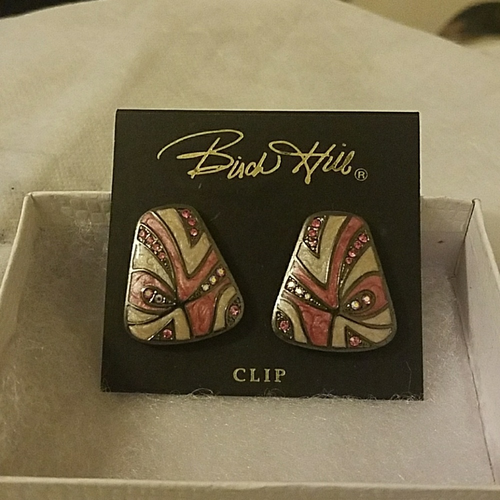 Birch Hill Clip Earrings
